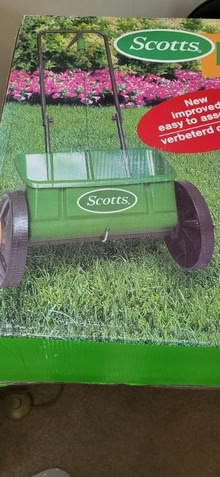 Photo of free Scotts Drop spreader for lawns - used (Hunstanton PE36) #2