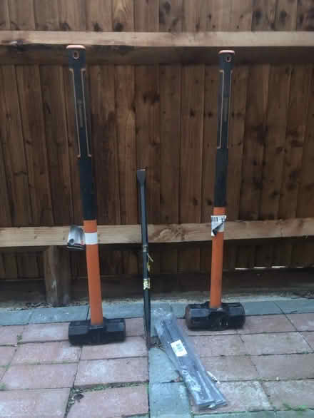 Photo of free 2 hammers, 1 crowbar, drawer hinges (E9) #2