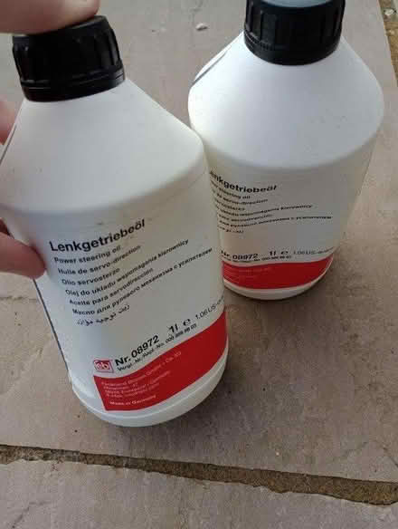 Photo of free 2 litre bottles power steering oil (Fareham PO15 5) #2