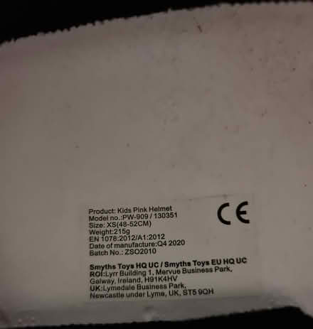 Photo of free Childrens(little girl)bike helmet (Leeds LS13 bramley) #4