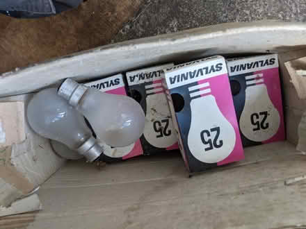 Photo of free Approx 15 25W light bulbs (Williamson Park LA1) #1