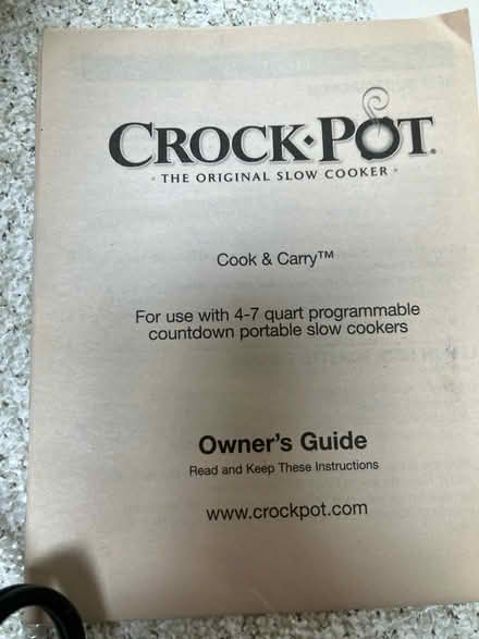 Photo of free Crockpot (Bellevue) #2