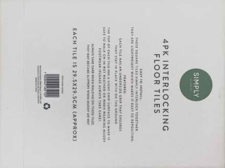 Photo of free Interlocking floor tiles (Watton at Stone SG14) #2