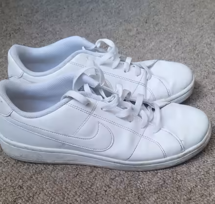 Photo of free White Nike shoes size 8.50 adult (Woodford IG8) #1