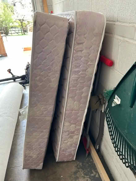 Photo of free Full Mattress & Box Spring (Chestnut Hill) #3