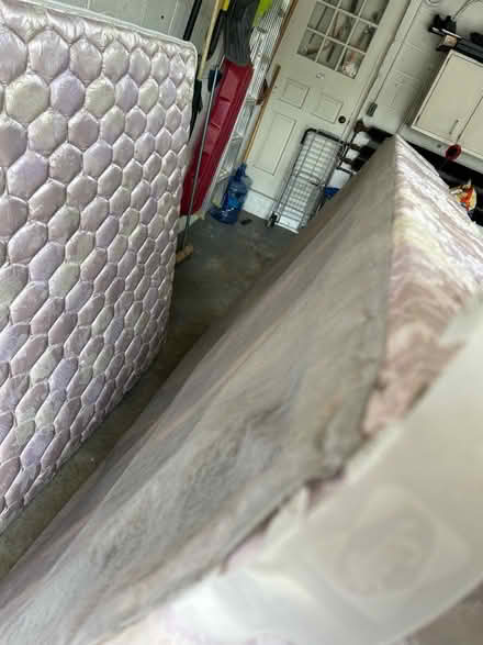 Photo of free Full Mattress & Box Spring (Chestnut Hill) #1