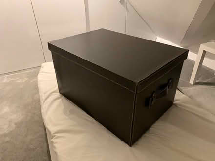Photo of free Large Brown faux leather box (Orpington, BR6) #2