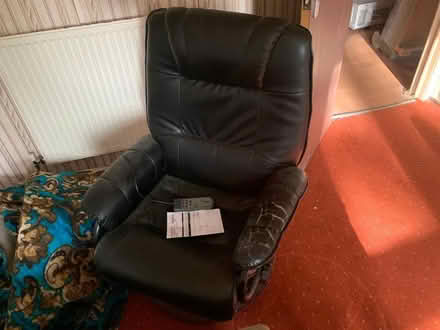 Photo of free Black armchair (Central Blackburn BB2) #1