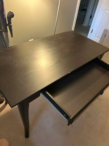 Photo of free Black office desk (Columbia - Long Reach Village) #2