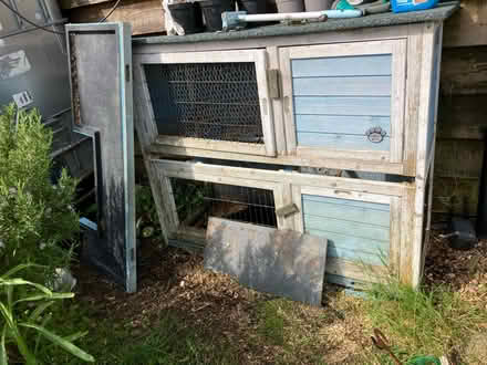 Photo of free Double rabbit hutch (Steeple, CM0) #1