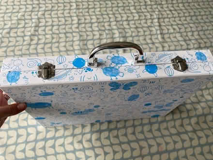 Photo of free Cardboard suitcase (Heaton Chapel SK4) #2