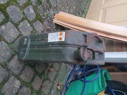 Photo of free Metal jerry can hal full lawnmower chainsaw (Cooden TN39) #1
