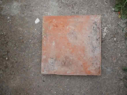 Photo of free old terracotta slabs (Watchet TA23) #1