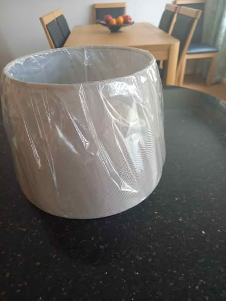 Photo of free small beige lampshade (Barry CF62) #1