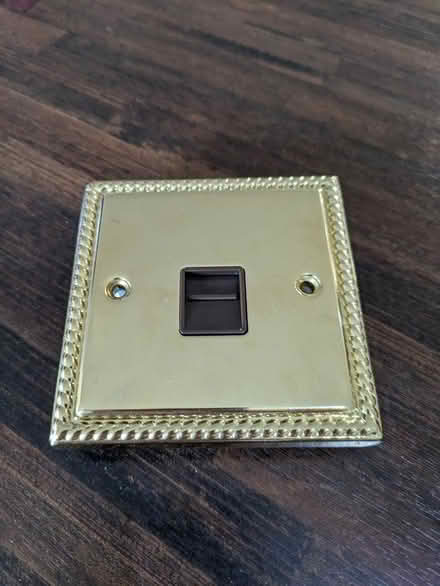 Photo of free Brass phone socket (Walton Cardiff GL20) #2