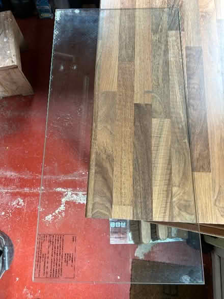 Photo of free 3 x toughened glass shelves (Moor Park L9) #1