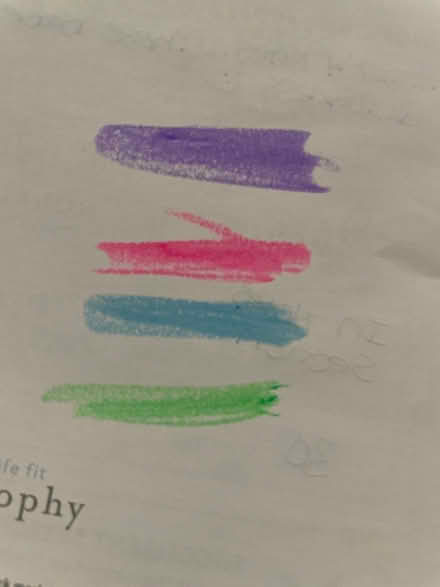 Photo of free Bible highlighters (Southeast DC (near JBAB)) #2