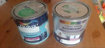 Photo of free Bathroom paint (Loanhead EH20) #1