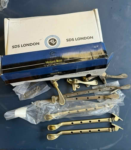 Photo of free Brass window fittings (Battersea, SW11) #1