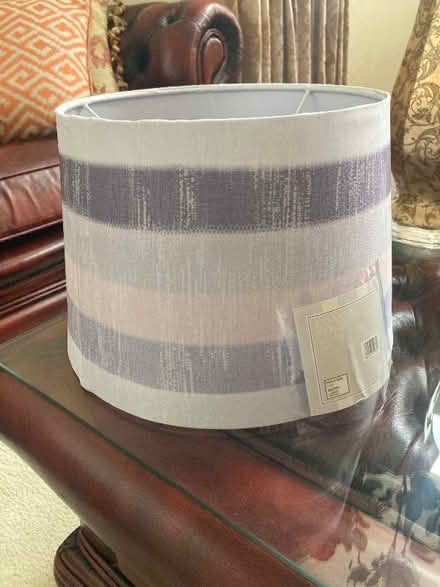 Photo of free Brand New coastal blue shade lamp shade (Hucclecote GL3) #1