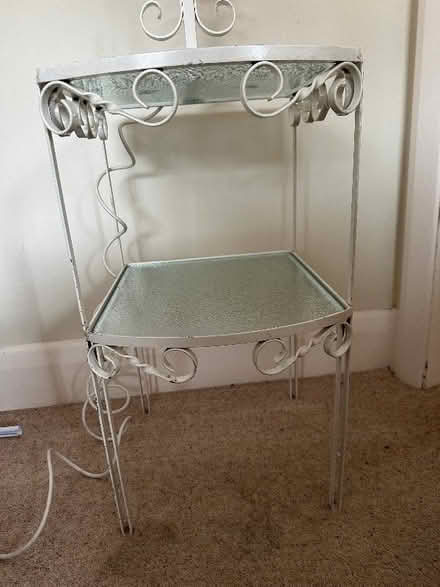 Photo of free Side table and matching lamp (Enfield EN2) #3