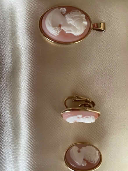 Photo of free Cameo pendant and earrings (Conroy Rd & Walkley Rd) #1