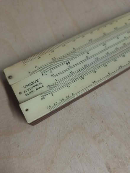 Photo of free Electrical slide rule (Stannington S6) #2