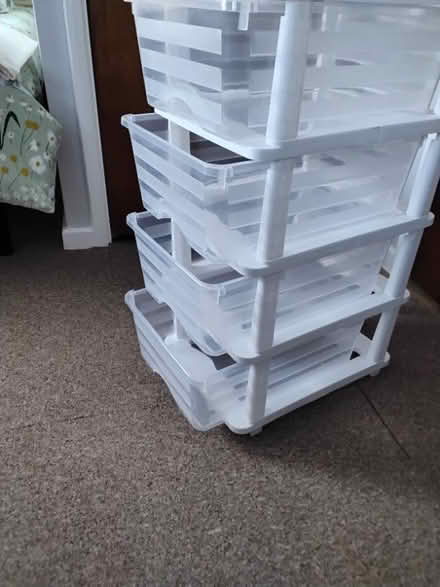 Photo of free Plastic storage tower (Hailsham BN27) #3