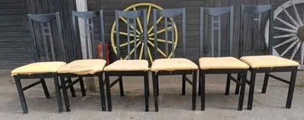 Photo of free Dining Chairs x 6 for recovering (Denmead PO7) #1