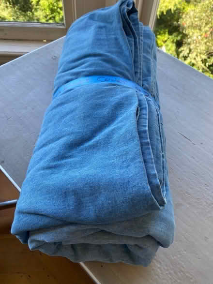 Photo of free Denim Duvet Cover (Eureka) #1