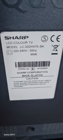 Photo of free Lcd TV 32 inch sharp (Lennoxtown G66) #2
