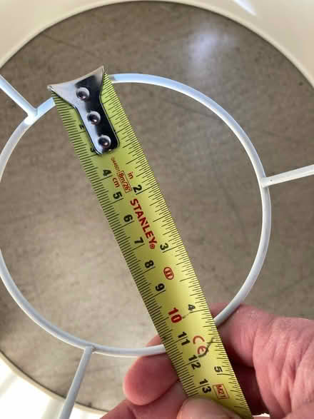 Photo of free 2x LARGE white Lampshades (NW10) #3