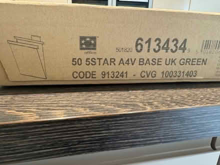 Photo of free 30 x green suspension files (Hook Heath GU21) #1