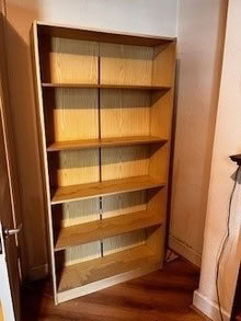 Photo of free Bookshelf with five shelves (Vauxhall SE11) #1