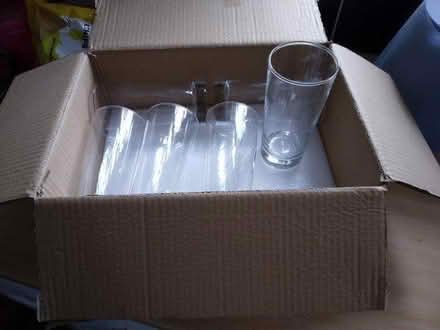 Photo of free 6 x High Ball Drinking Glasses (Charlton, SE7) #1