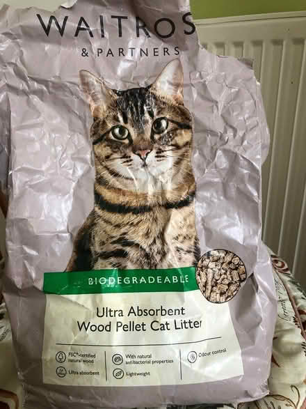 Photo of free Cat litter (wood pellets) (West Twerton BA2) #1