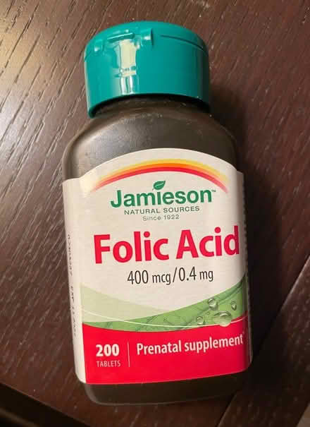 Photo of free New - folic acid supplement (Rogers Rd and Keele St) #1
