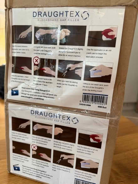 Photo of free DraughtEx floorboard gap filler (40m x 8mm) (Hook Heath GU21) #2