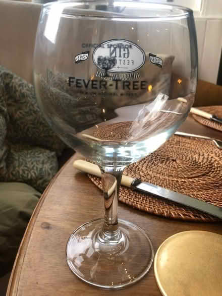 Photo of free Set of 4 glasses plus large gin goblet (Broughton Street EH3) #1