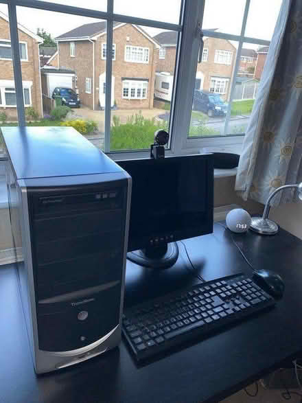 Photo of free Old Computer, monitor, keyboard (Wakefield, WF2) #2