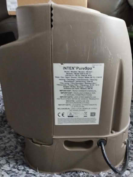 Photo of free Intex spa power unit (Hawk Green SK6) #3