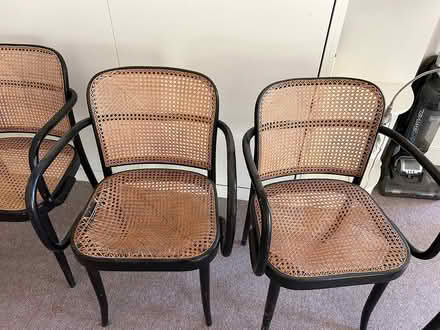 Photo of free Cane chairs (Portola valley) #1