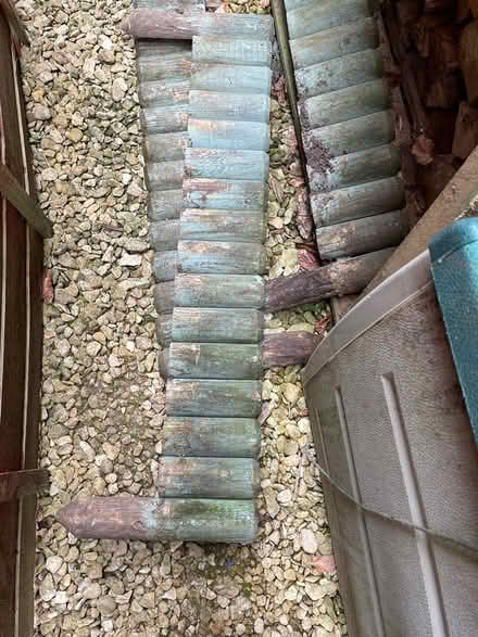 Photo of free Wooden fence border (Hilperton BA14) #2
