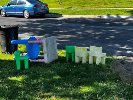 Photo of free Kids play tables and chairs (North Wheaton) #1