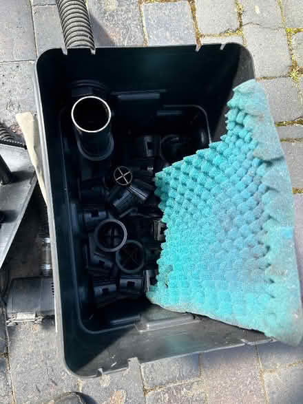 Photo of free Hozelock pond filter, pump and hose (Haldens AL6) #4