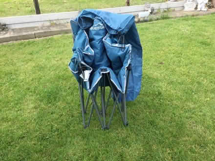 Photo of free two seater folding sofa (Folksworth, Peterborough) #3