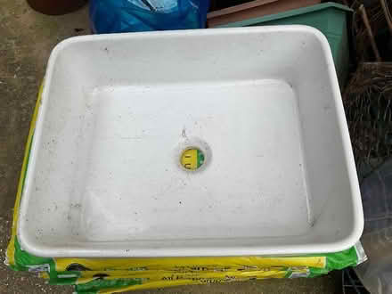 Photo of free Small white sink for garden (High Brooms TN4) #1