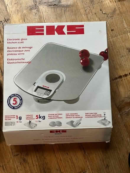 Photo of free Electronic kitchen scales, boxed (Radstock) #2