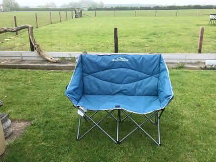 Photo of free two seater folding sofa (Folksworth, Peterborough) #4
