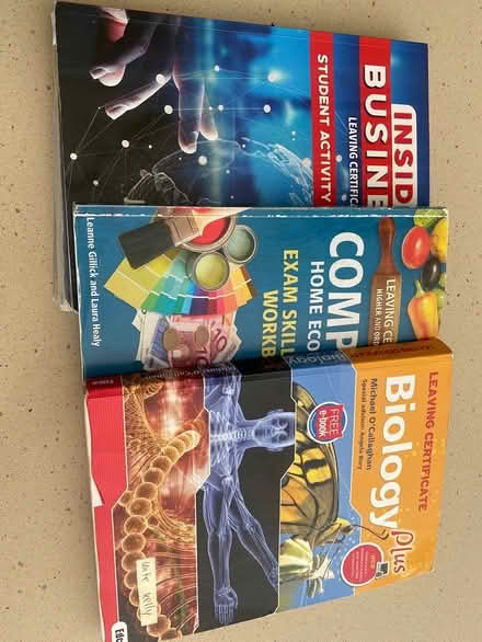 Photo of free Leaving cert books (Sallynoggin) #1